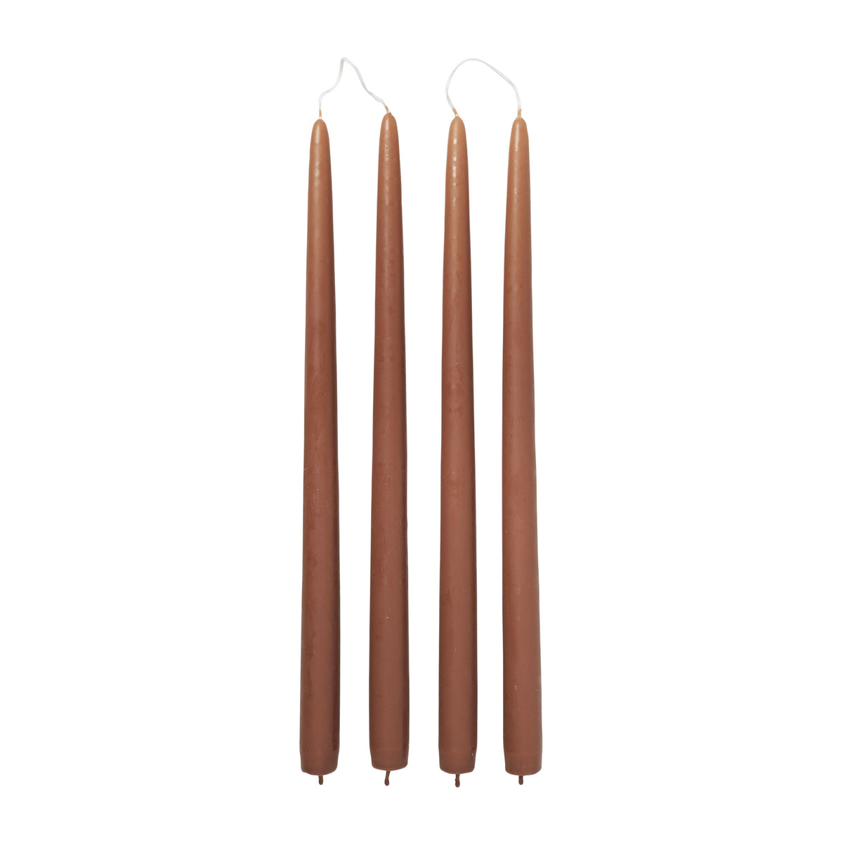 Broste Copenhagen - Getauchte Stabkerze | terracotta