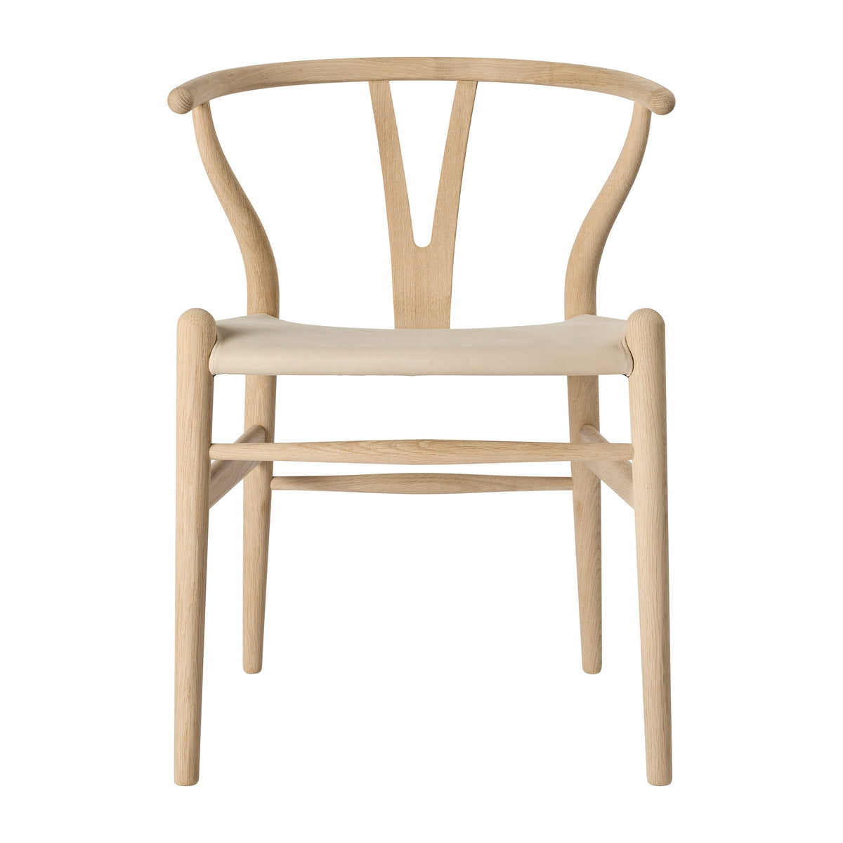 Carl Hansen - CH24P Wishbone Chair | Leder (Terra 20364) / Eiche geölt