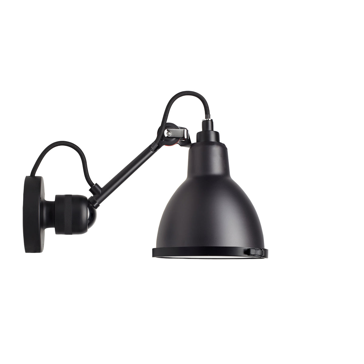 DCWéditions - Lampe Gras N°304 Außenwandleuchte schwarz | Medium