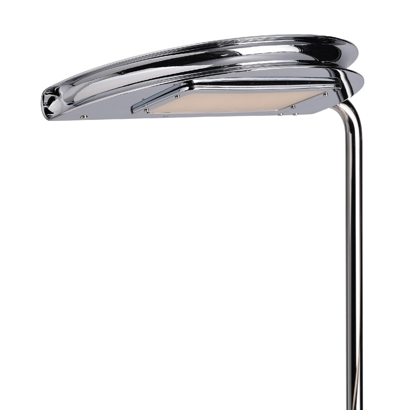 DCWéditions - Mezzaluna LED-Stehleuchte | Chrom