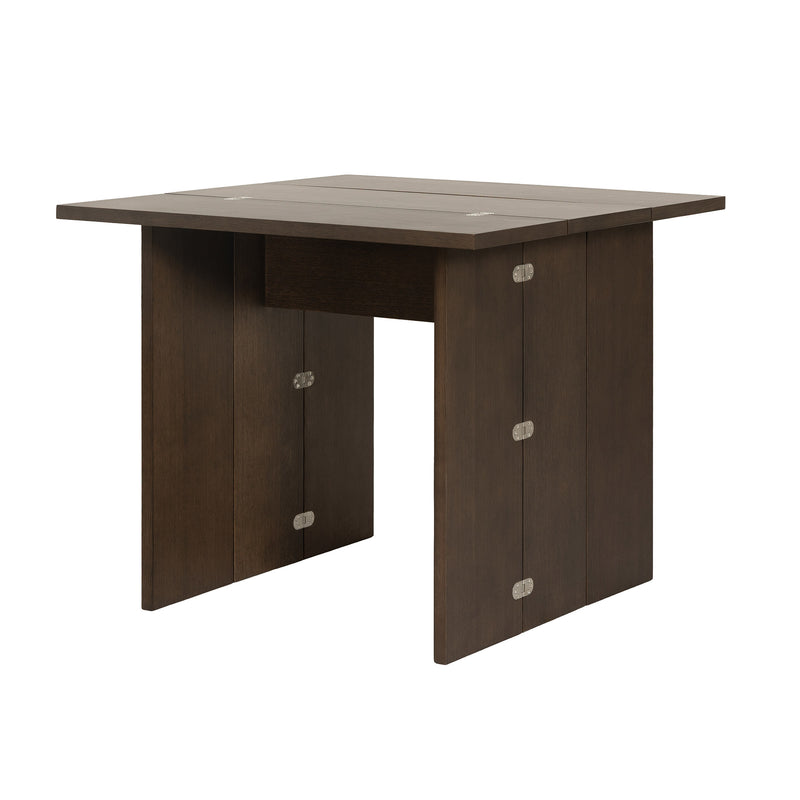 Design House Stockholm - Flip Tisch | 90 x 90 cm / Eiche dunkel