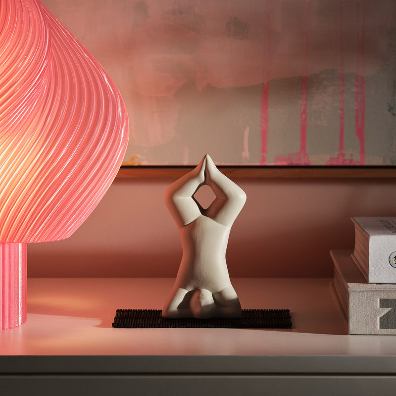 Design House Stockholm - Yoga Skulptur | Nr. 3 / hellgrau
