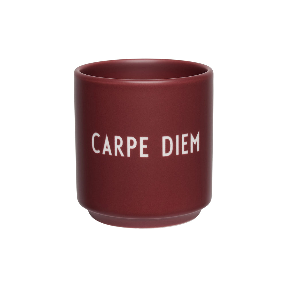 Design Letters - AJ Mini Favourite Porzellan Becher | burgundy