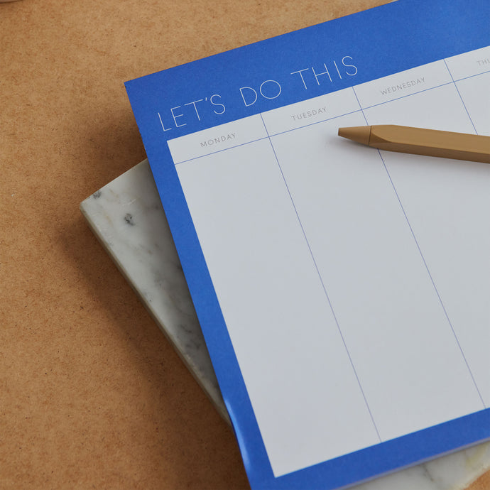 A4 Weekly Planner by Design Letters | Connox Shop