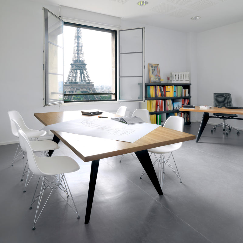 Vitra - Eames Plastic Side Chair DSR Set | weiß / chrom