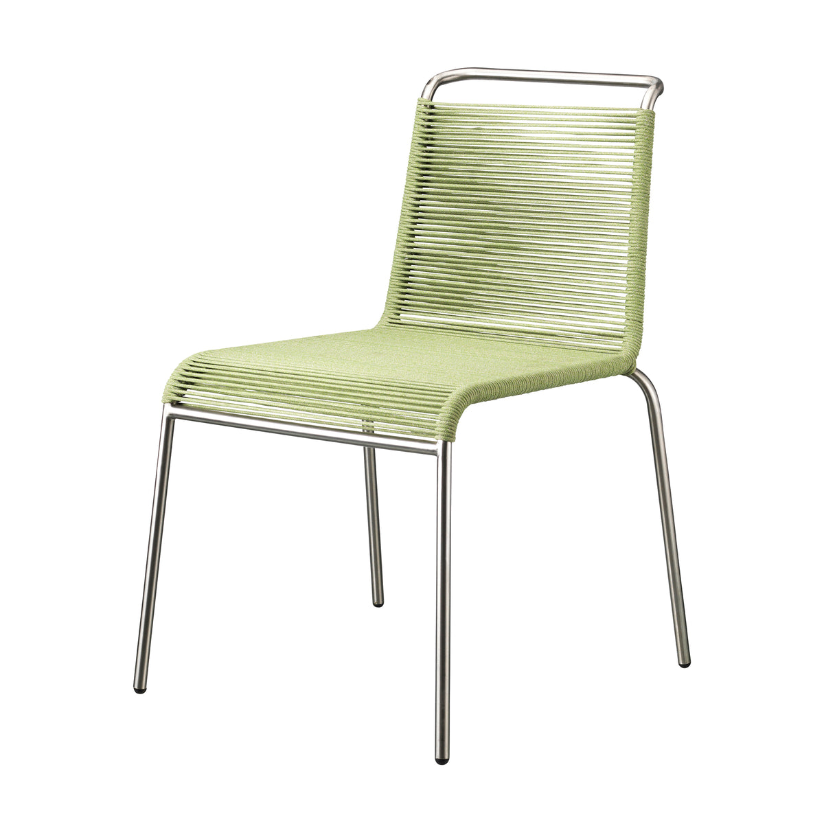 FDB Møbler - M20 Teglgård Outdoor Stuhl | Kordel grün