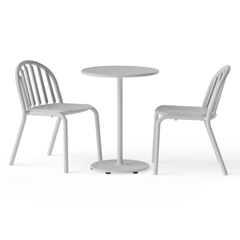Fatboy - Fred's Outdoor Tisch Ø 60 cm + Stuhl (2er Set)