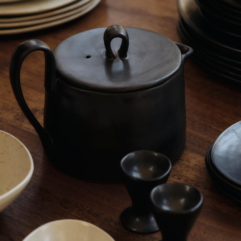 Ferm Living - Flow Eierbecher | schwarz
