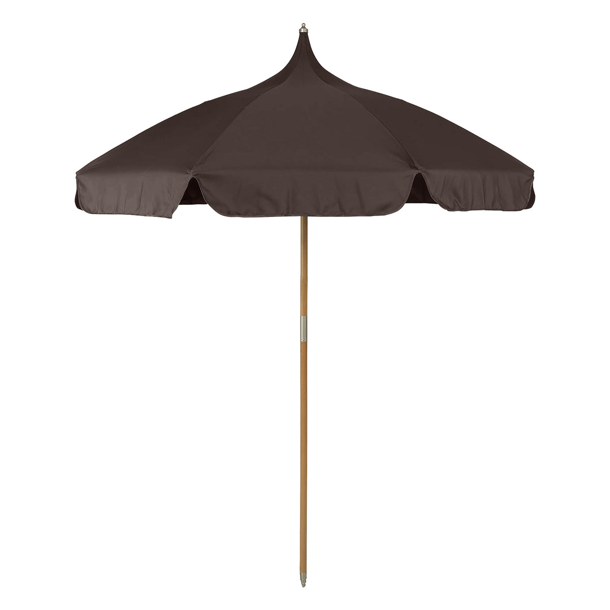 Ferm Living - Lull Sonnenschirm | dark chocolate