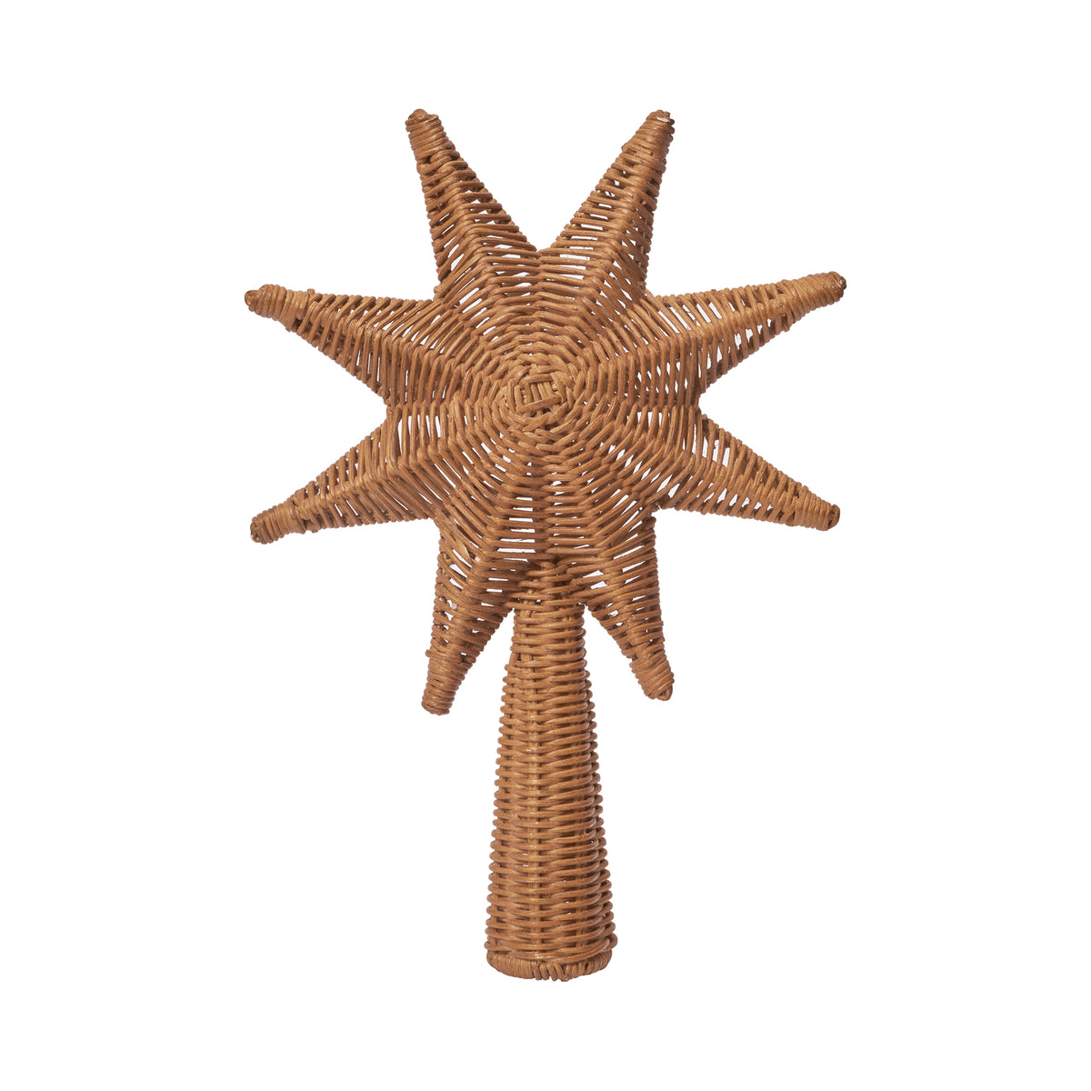 Ferm Living - Rattan Weihnachtsbaumspitze Stern | 