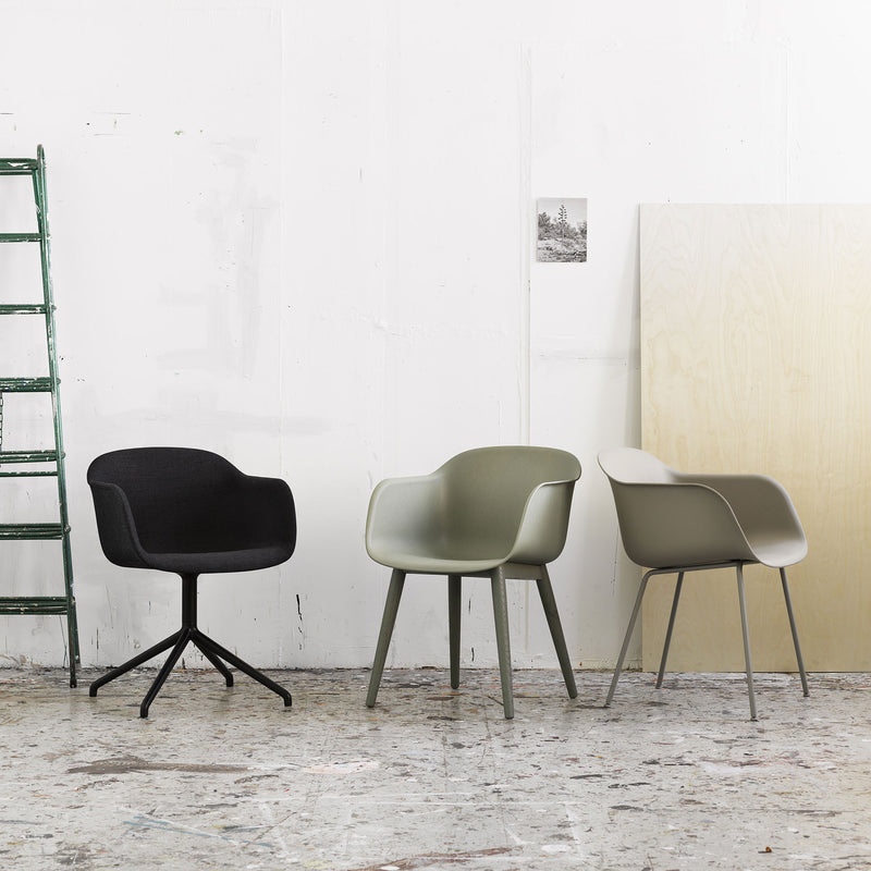 Muuto - Fiber Chair Wood Base