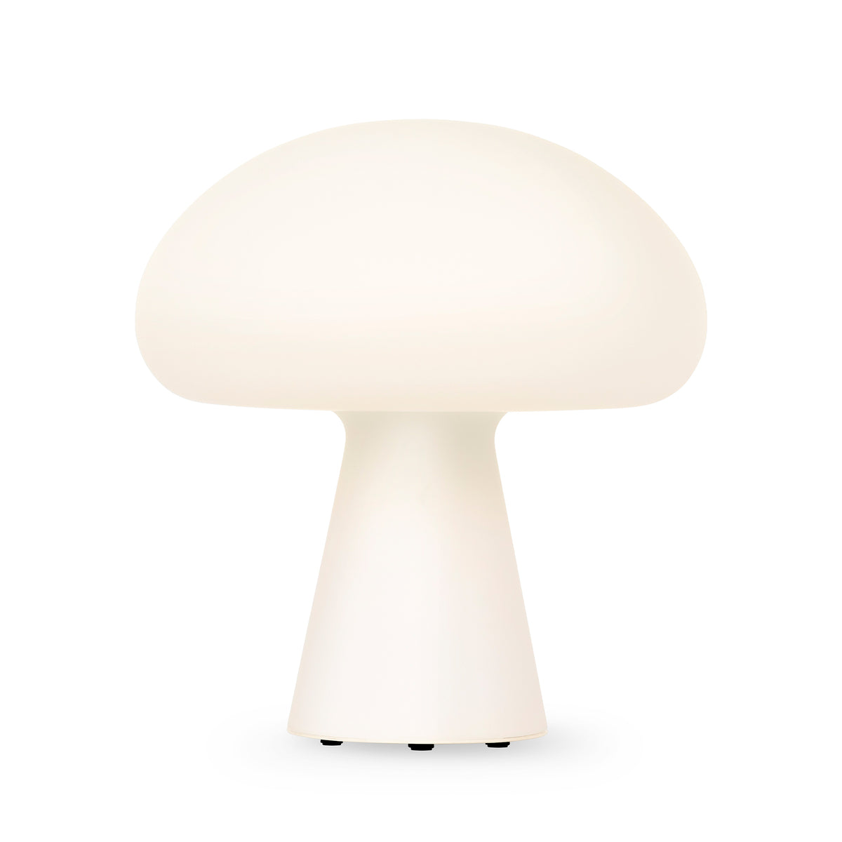 Gubi - Obello Tischleuchte LED Outdoor | Forsted glas