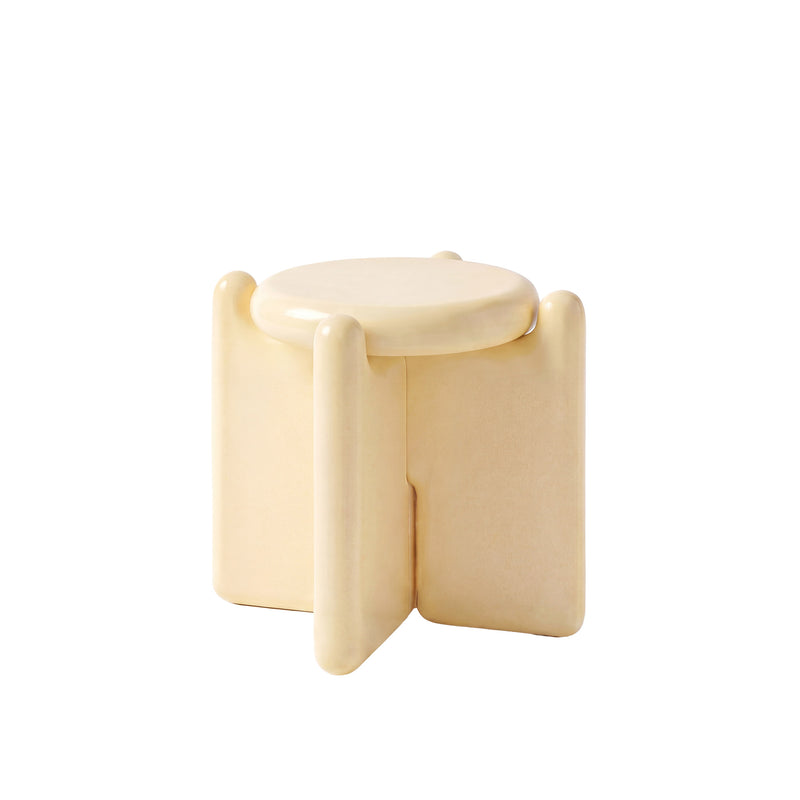 Gustaf Westman - Chunky Hocker | pale yellow