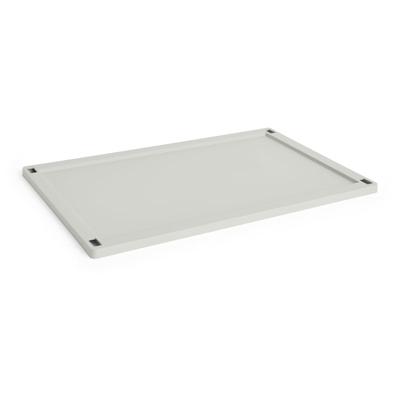 HAY - Kunststoffdeckel für Colour Crate | L / grau