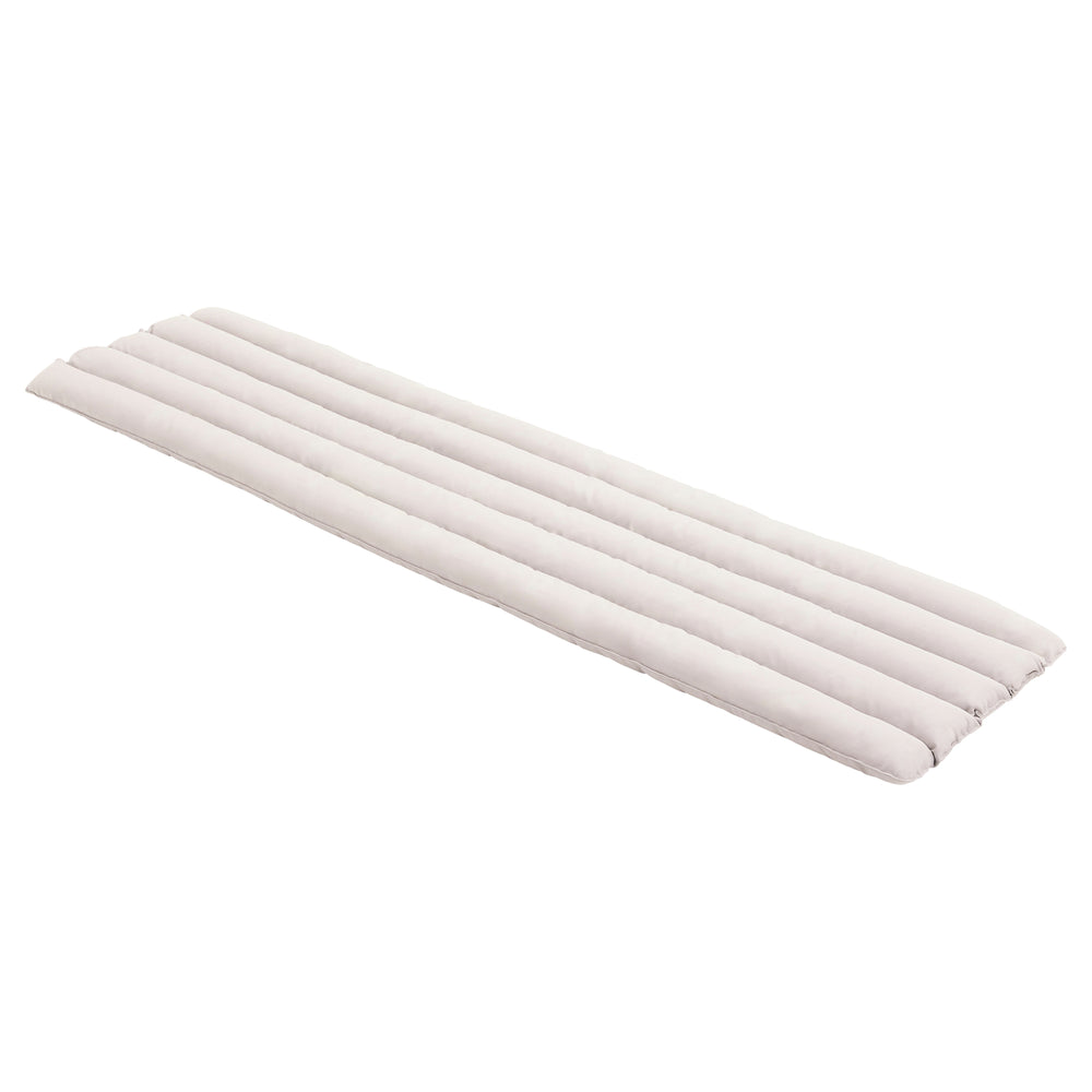 HAY - Palissade Soft Quilted Cushion für Chaise Longue | cremeweiiß