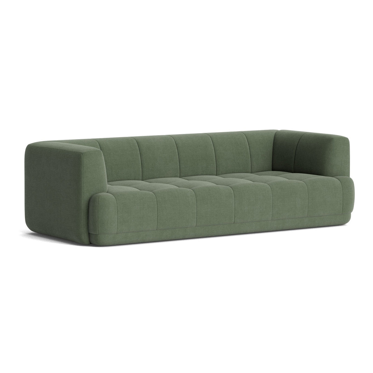 HAY - Quilton 3-Sitzer Sofa | Linara grün (100)