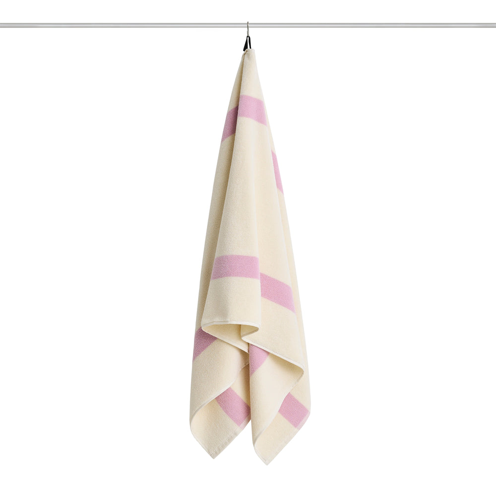 HAY - Stripe Badetuch | cool pink