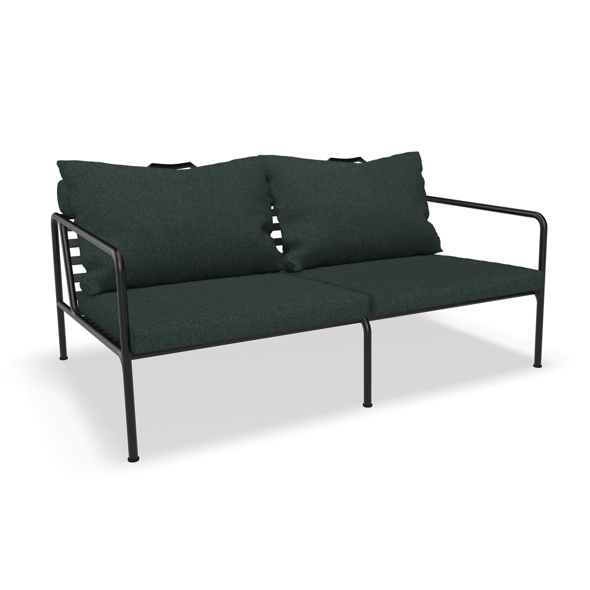 HOUE - AVON Sofa 2-Sitzer | alpine / schwarz