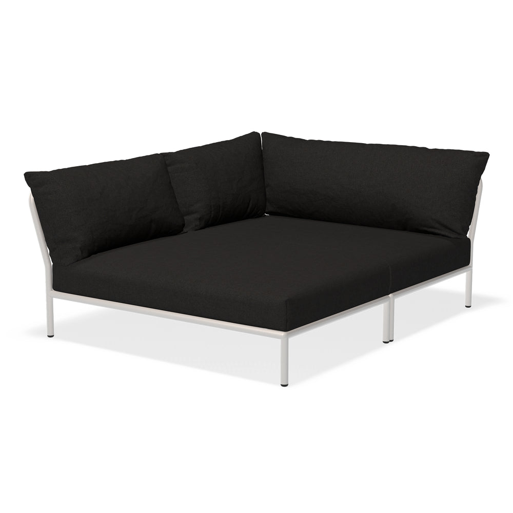 HOUE - Level 2 Cozy Sofa | charcoal / links / muted white
