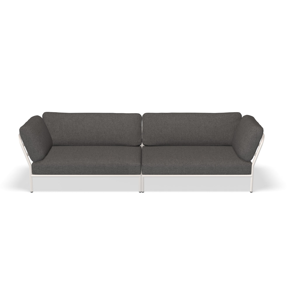 HOUE - Level 2 Loungeset | dark grey basic / Loungeset 4 / muted white