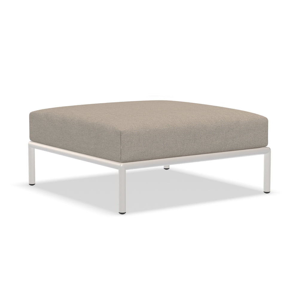 HOUE - Level 2 Ottoman | ash / muted white