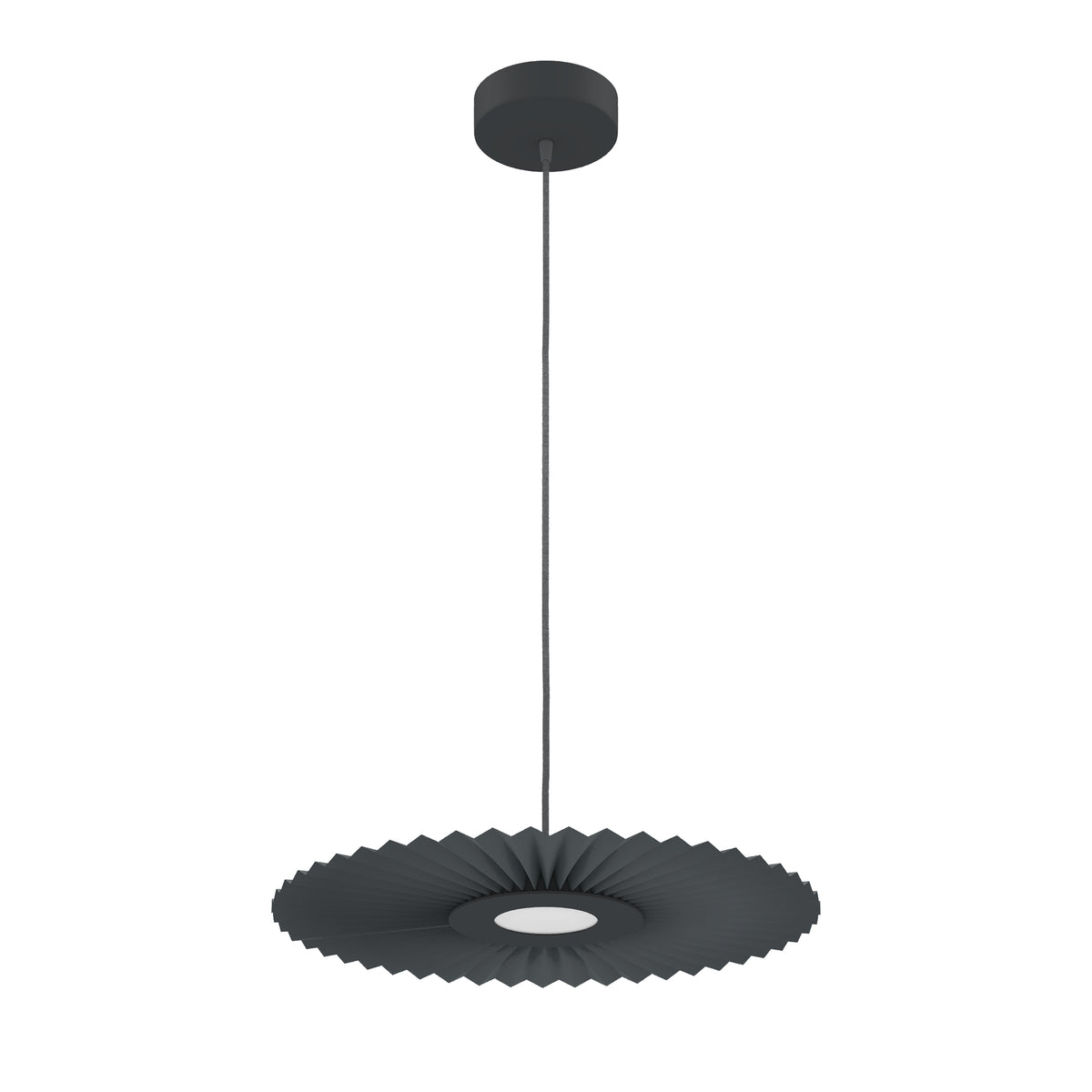 Hartô - Carmen LED-Pendelleuchte | S / Ø 50 cm / slate grey