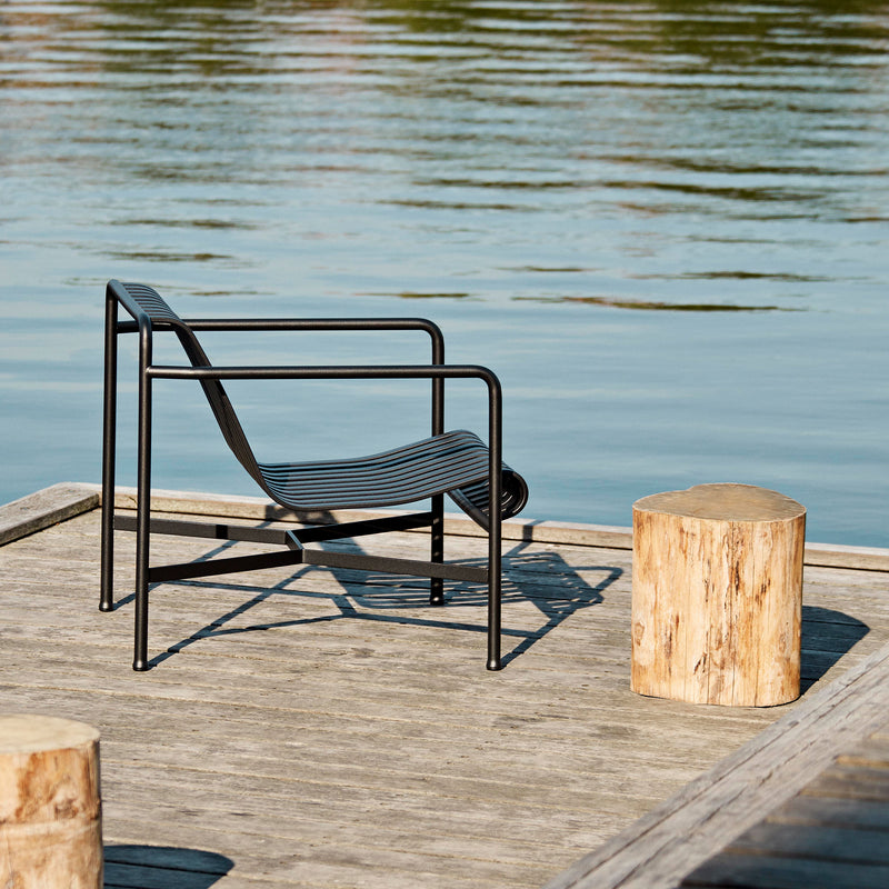 HAY - Palissade Lounge Chair Low + Ottoman