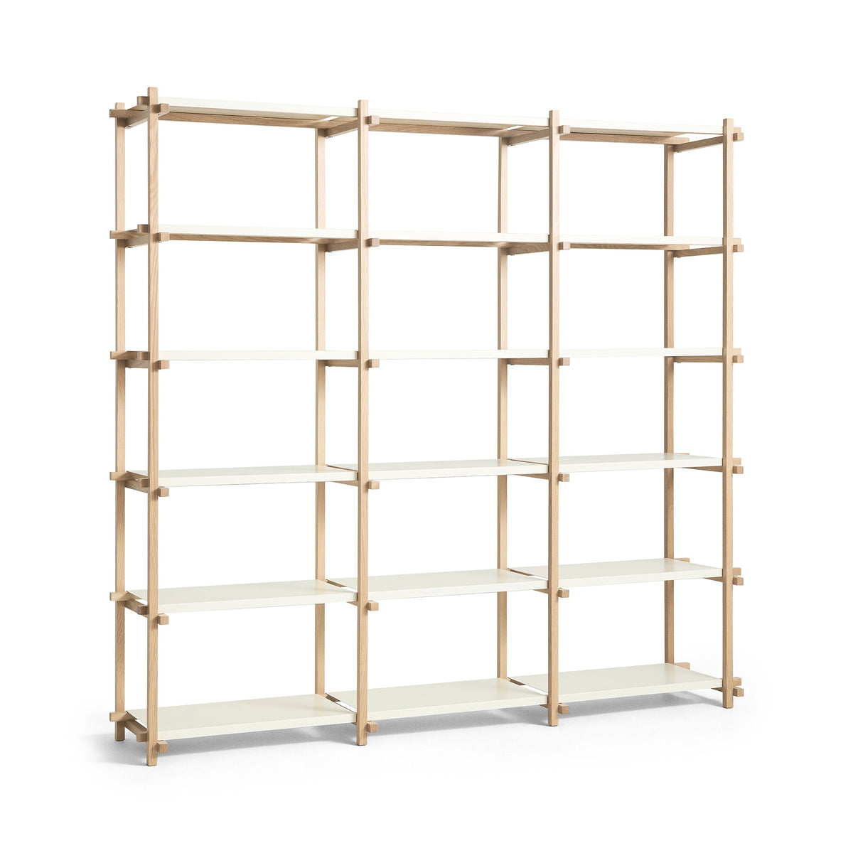 HAY - Woody Regal | high / almond white / Eiche geseift