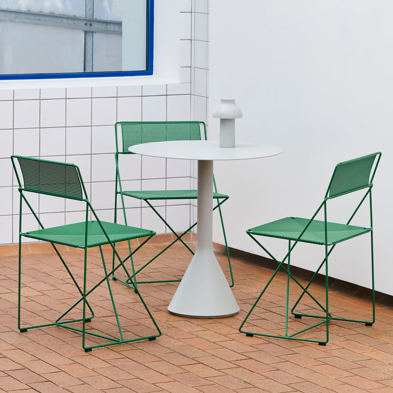 HAY - X-Line Stuhl Outdoor | leek green / leek green