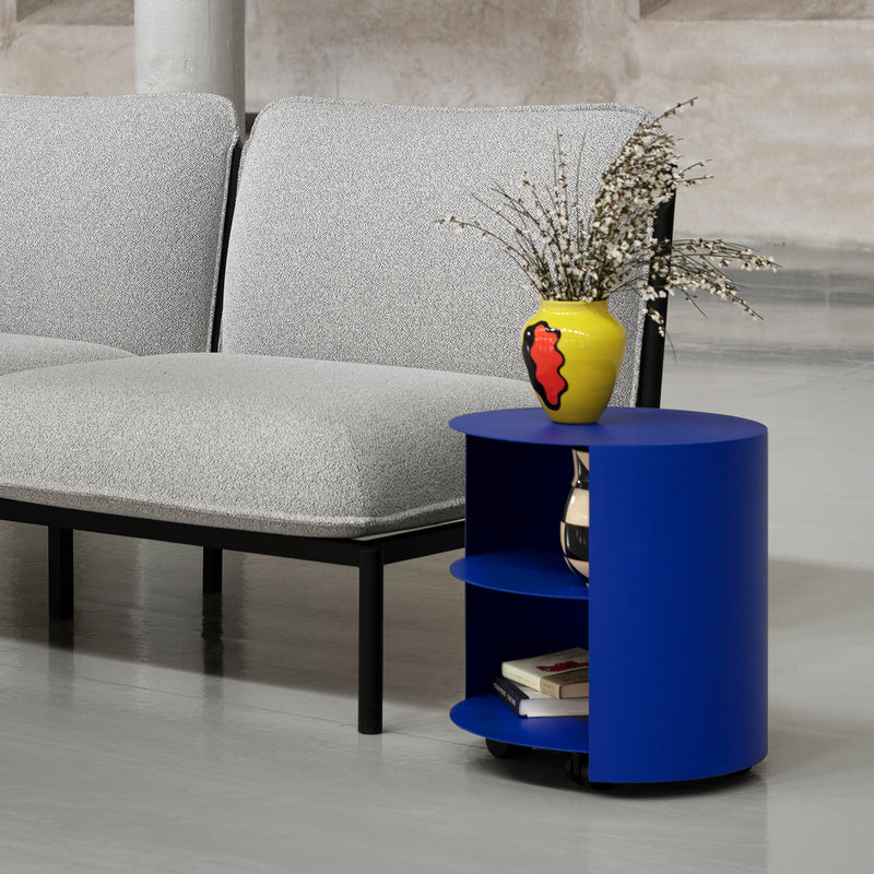 Hem - Hide Beistelltisch | side table / ultramarine blue smooth