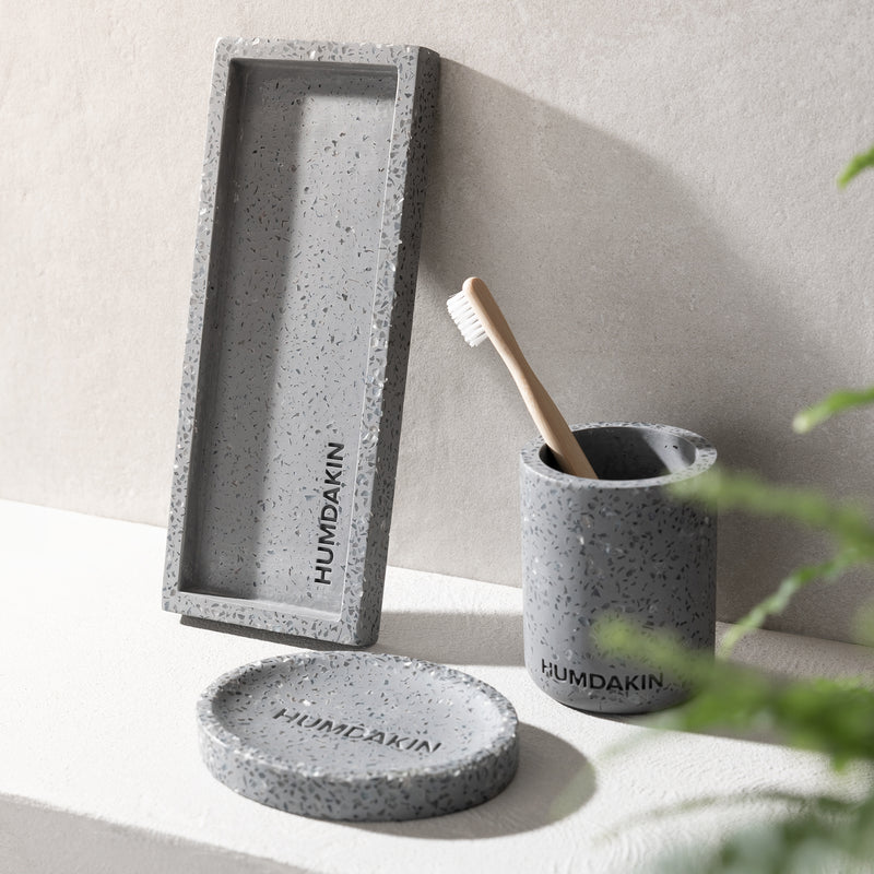 Humdakin - Terrazzo Zahnbürstenhalter