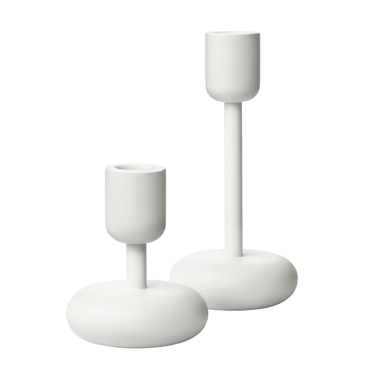 Iittala - Nappula Kerzenständer | 2er Set / weiß