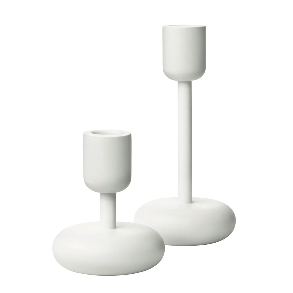 Iittala - Nappula Kerzenständer | 2er Set / weiß