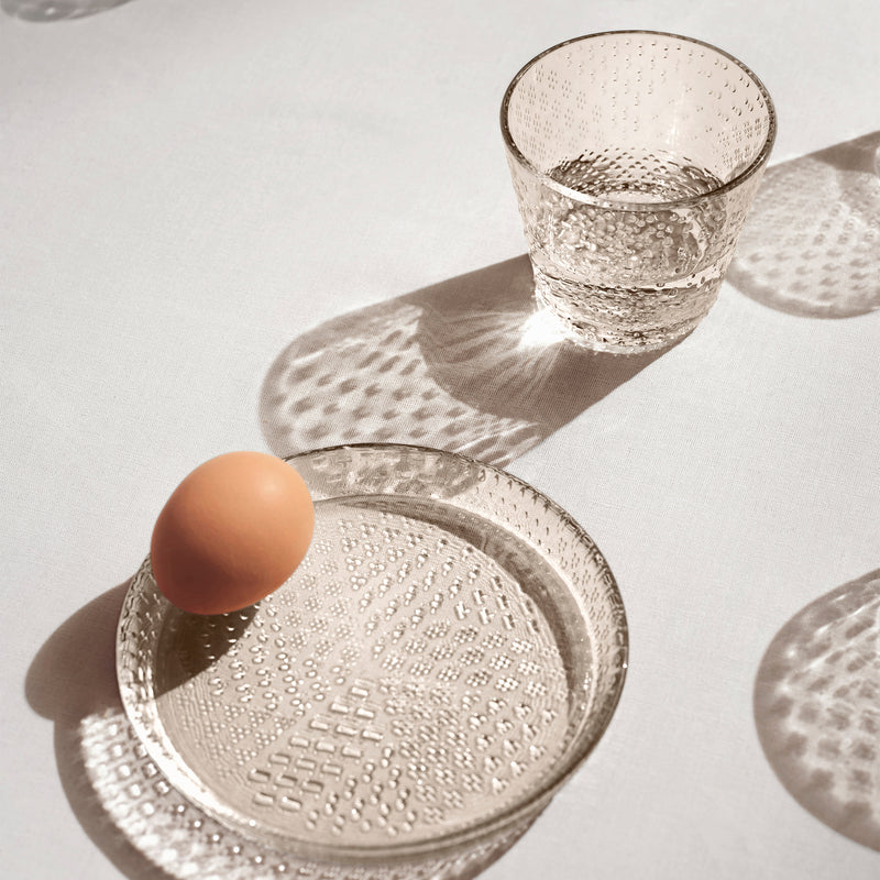 Iittala - Tundra Speiseteller | calluna, tannengrün, leinen