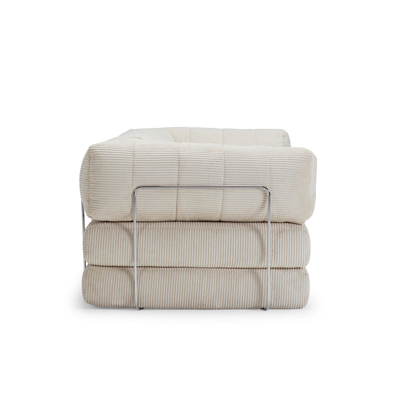 Innovation Living - Cozypad Schlafsofa, 2 L-förmige Rückenpolster
