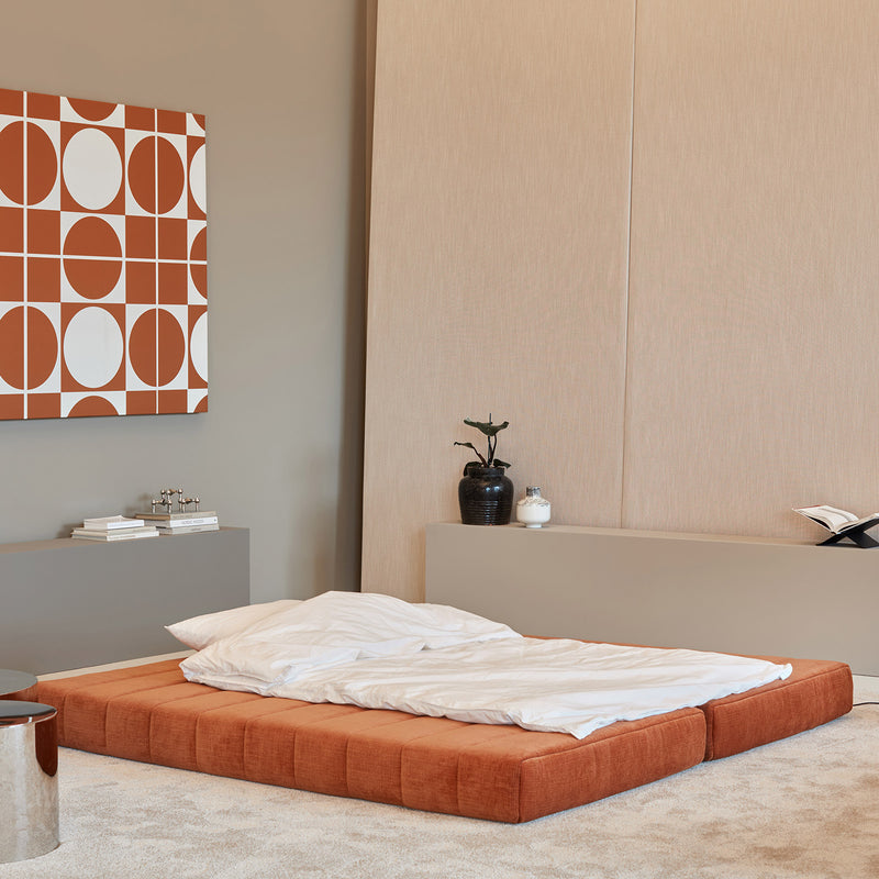 Innovation Living - Cozypad Schlafsofa, 2 L-förmige Rückenpolster