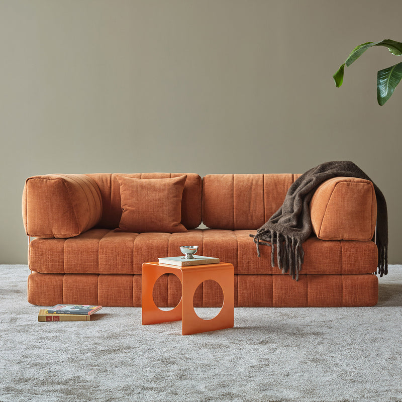 Innovation Living - Cozypad Schlafsofa, 2 L-förmige Rückenpolster