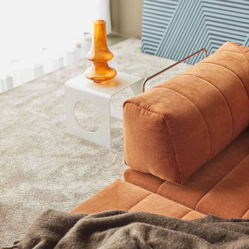 Innovation Living - Cozypad Schlafsofa &amp; Pouf mit Rückenpolster / Armlehne