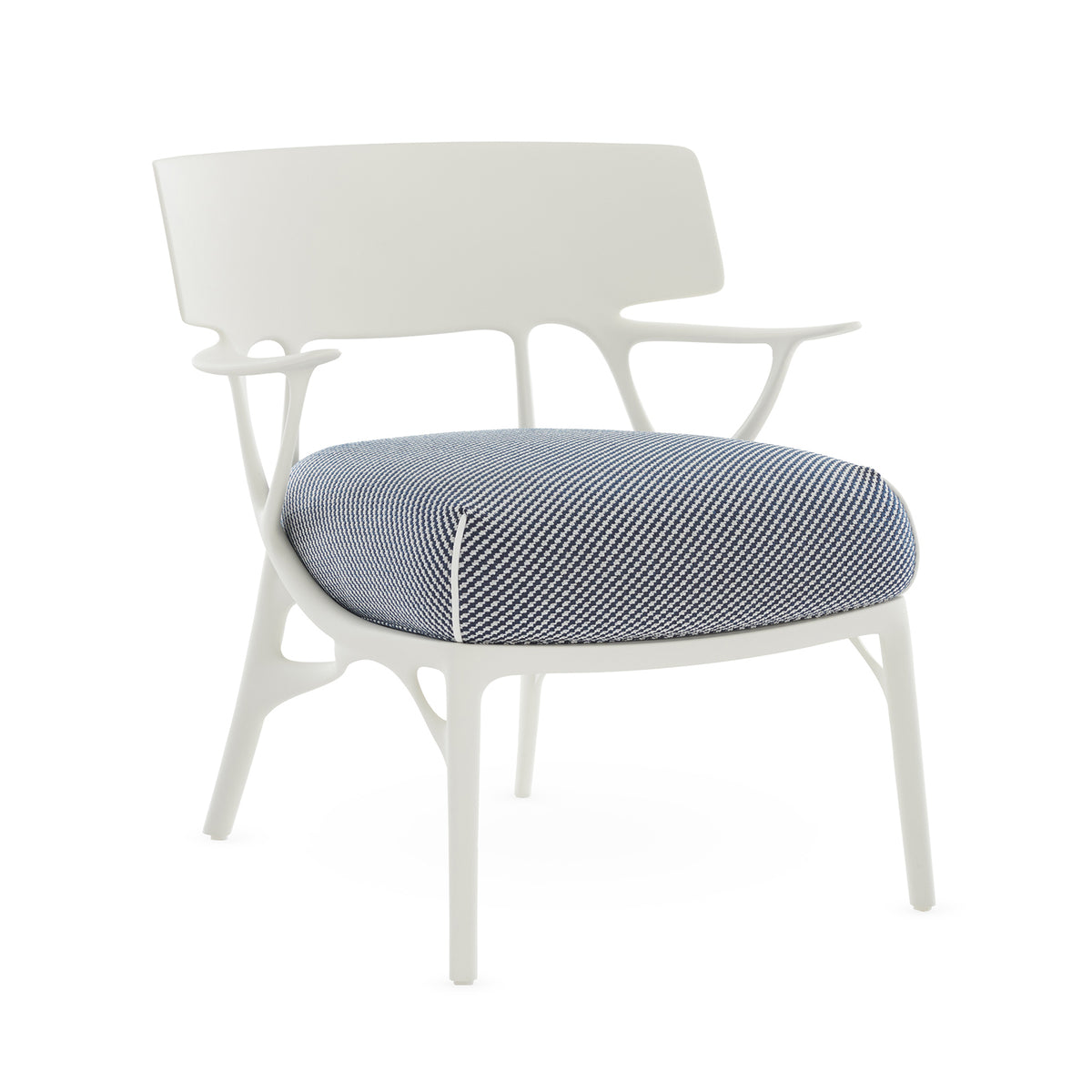 Kartell - A.I. Outdoor Lounge Chair | blau