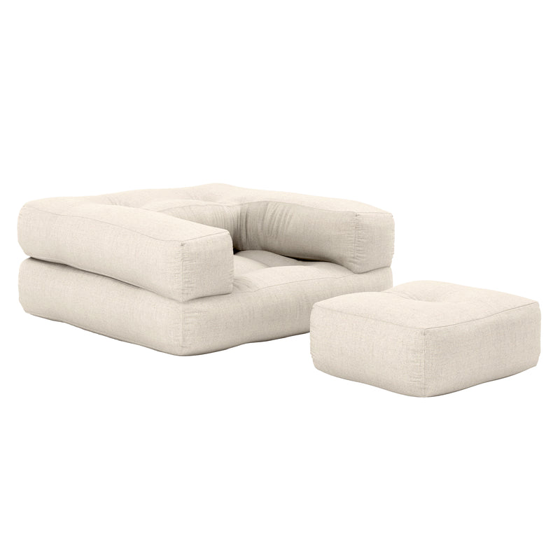 Karup - Mini Cube Kinder-Futonsessel | 914 Linen