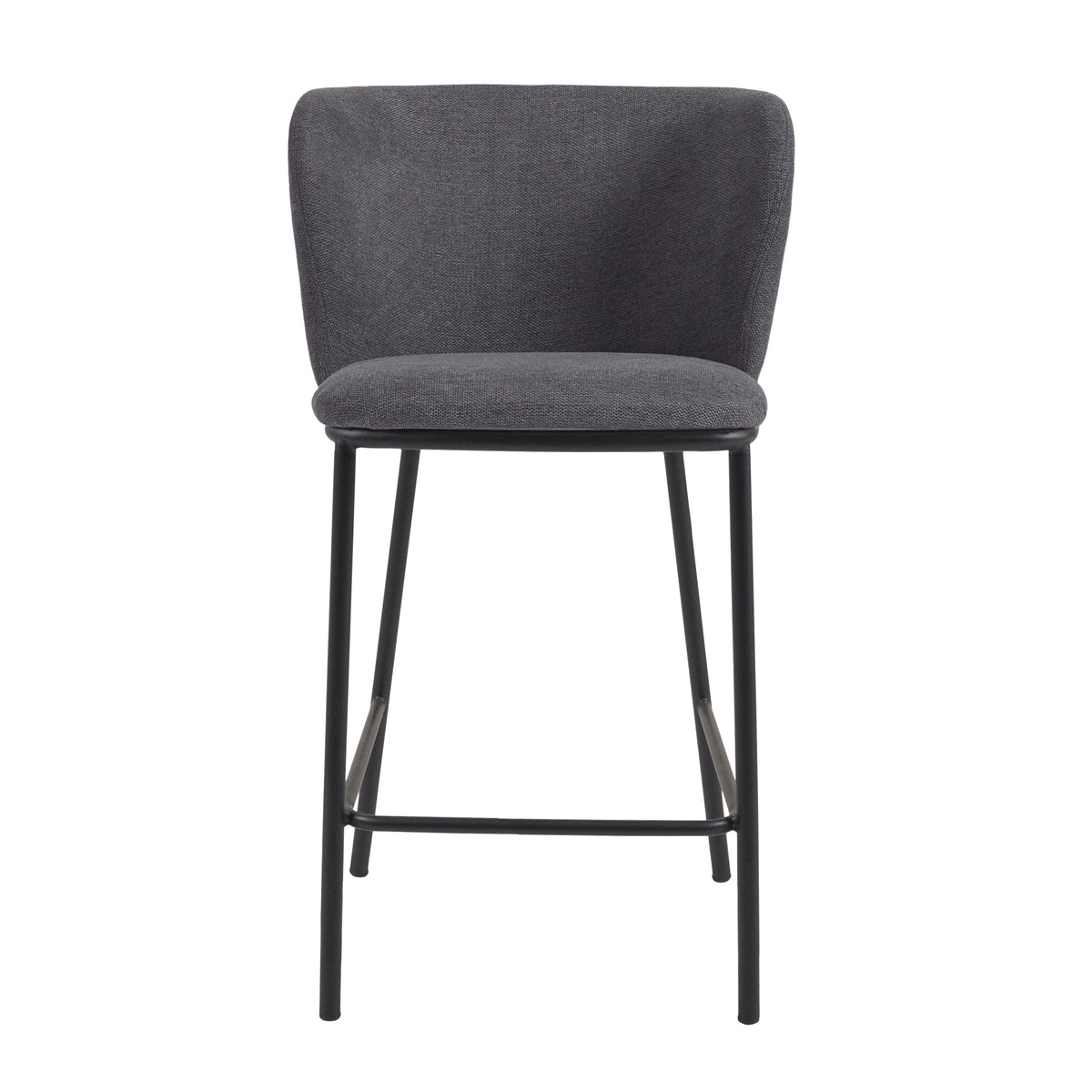 Kave Home - Ciselia Barhocker | Dunkelgrau
