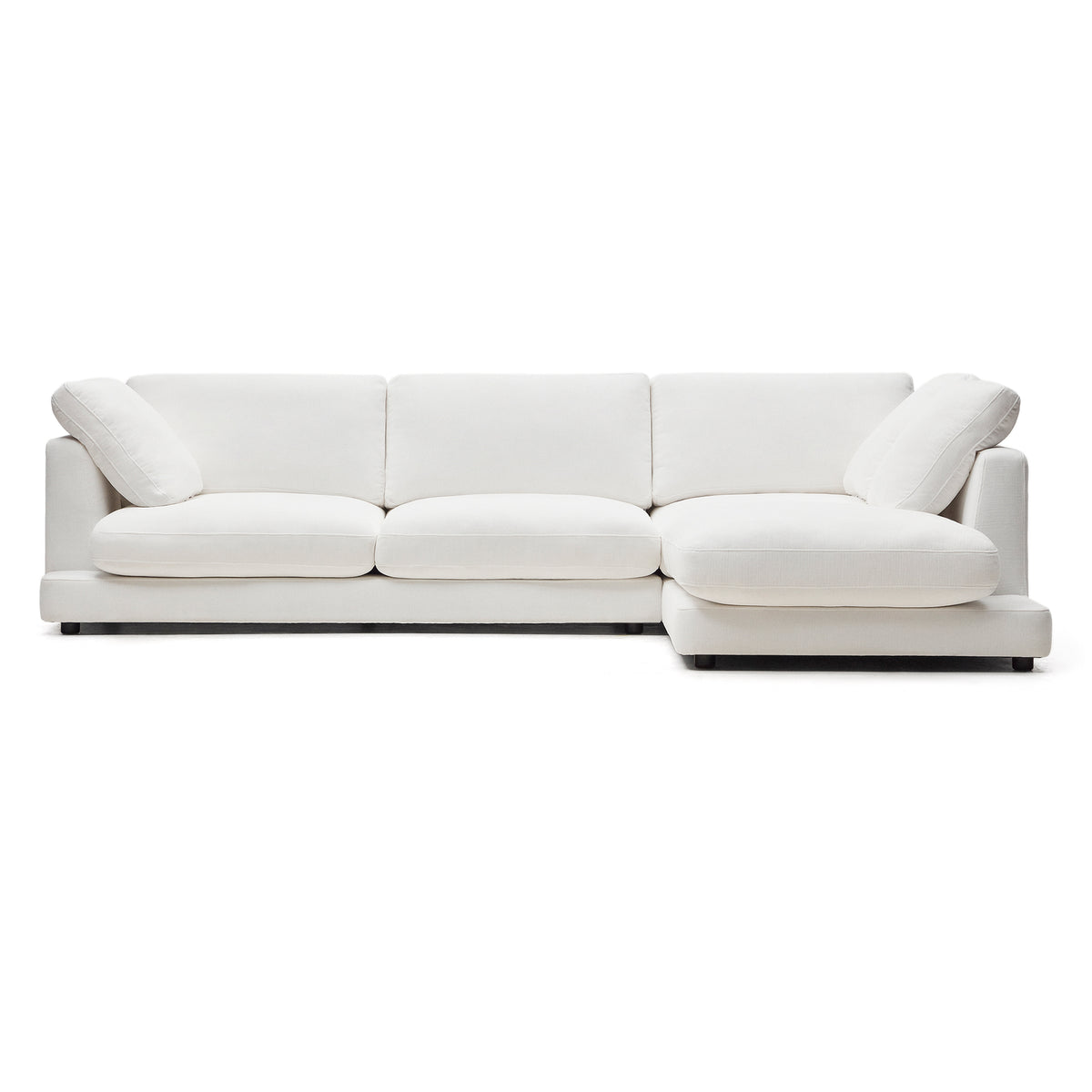 Kave Home - Gala 4-Sitzer mit Chaise Lounge | Chaise Lounge rechts