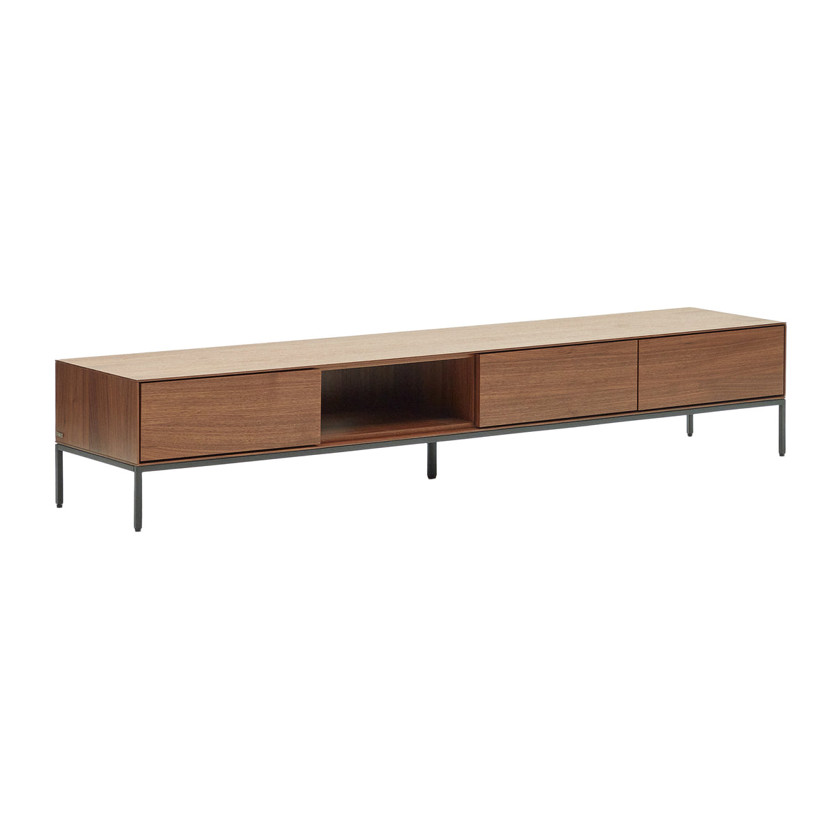 Kave Home - Vedrana TV-Möbel | Walnuss / 195 x 35 cm