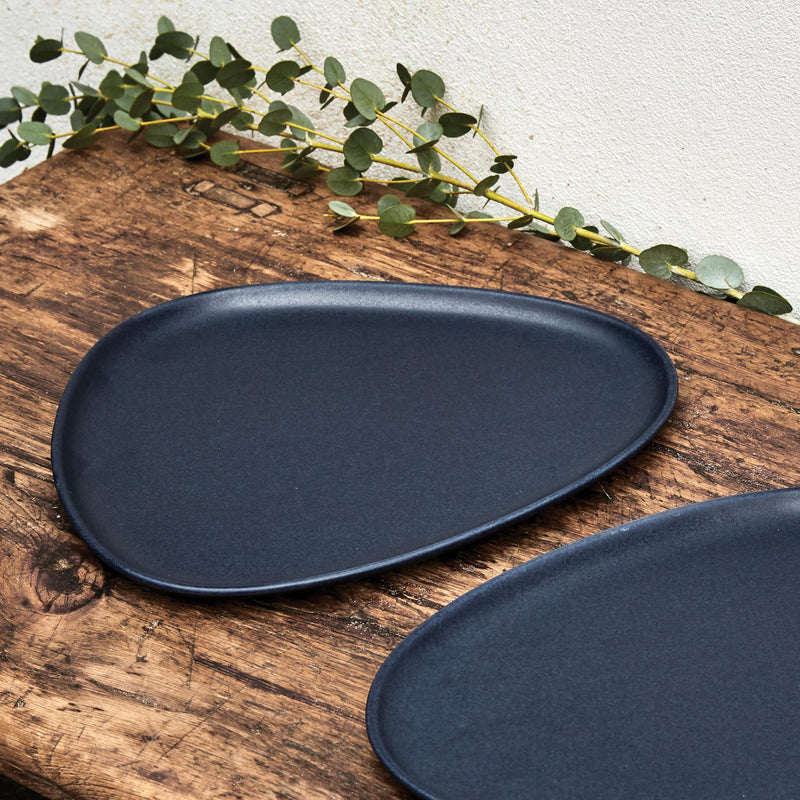 Lind DNA - Curve Stoneware Teller