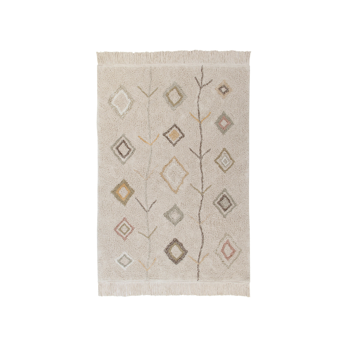 Lorena Canals - Kaarol Earth Teppich | 170 x 240 cm / braun