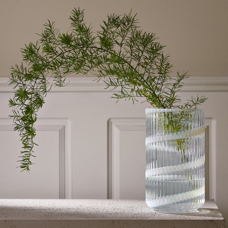 Lyngby Porcelæn - Glasvase H 25 cm