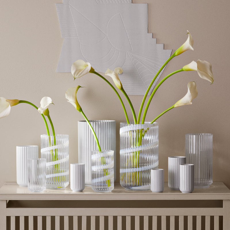 Lyngby Porcelæn - Lyngby Glasvase Swirl