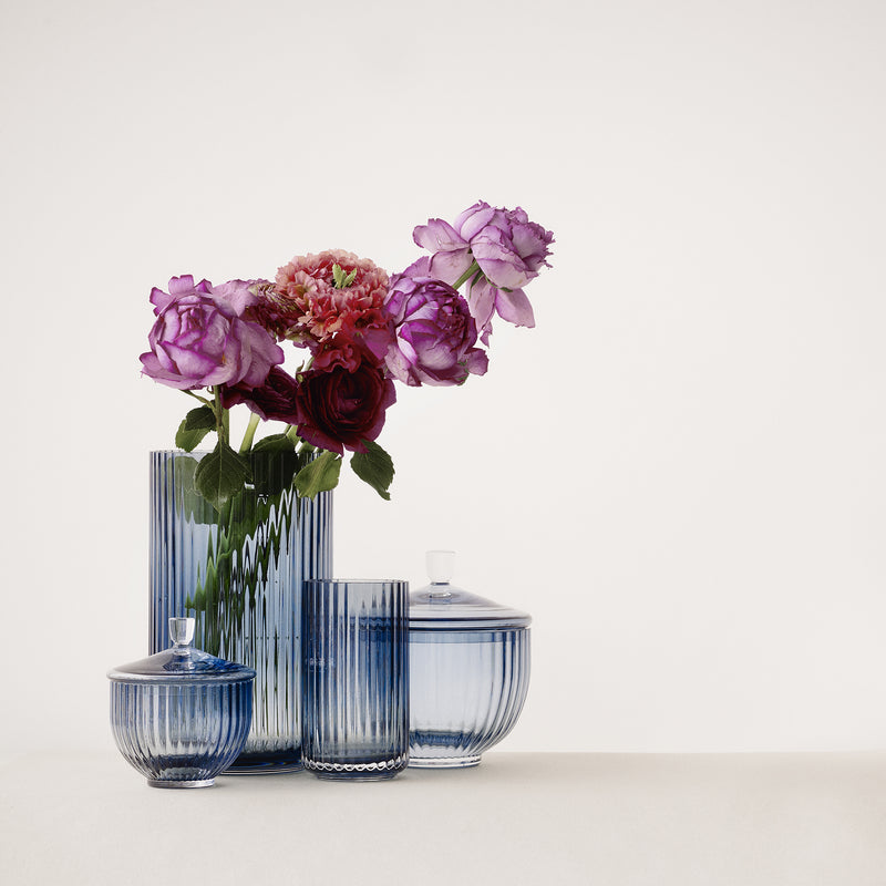 Lyngby Porcelæn - Glasvase H 20 cm