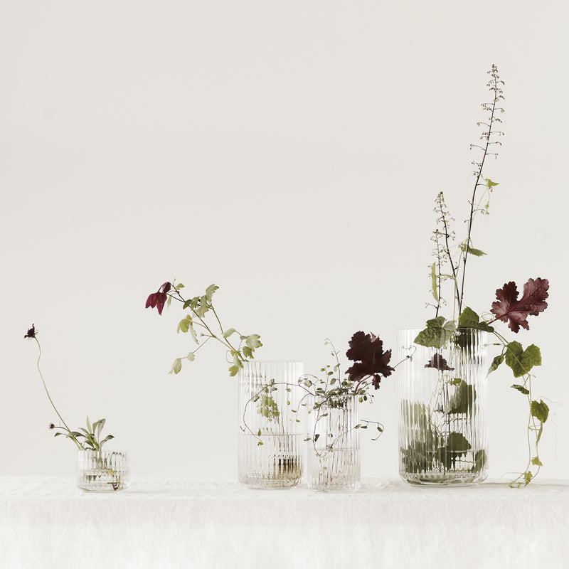Lyngby Porcelæn - Glasvase H 12,5 cm