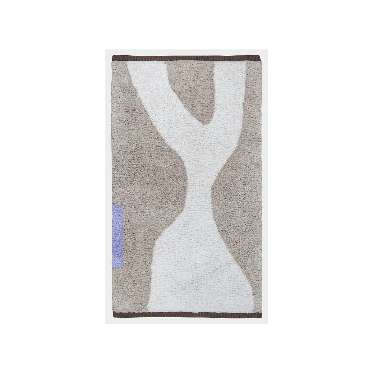 Mette Ditmer - Figura Teppich | 80 x 50 cm / sand